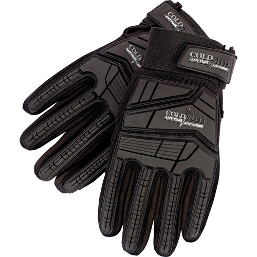 Cold Steel Tactical Black Safety Gloves, [Size: XXL]