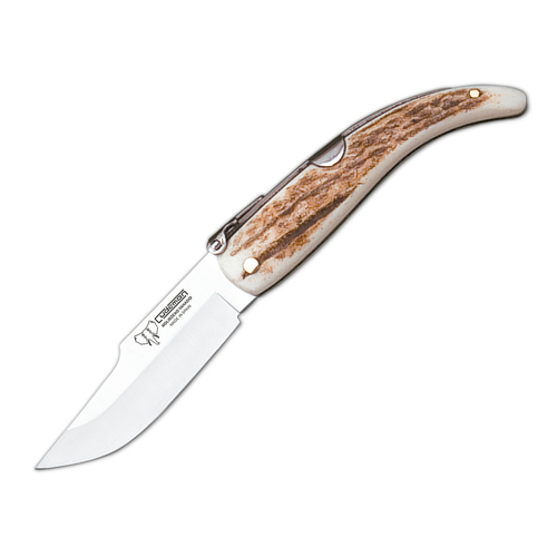 Cudeman Ciervo Deer Stag Vanadium Steel Folding Blade Knife - 380-C