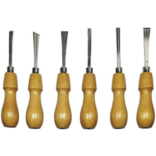Excel Blades Deluxe Woodcarving Tool Set (6 Tools) - 56009