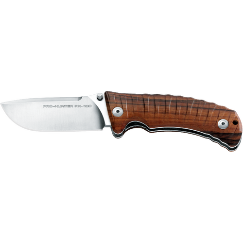 FOX PRO-HUNTER, Bohler N690Co Steel, Santos Wood Hunting Folder Knife - Model FX-130 DW