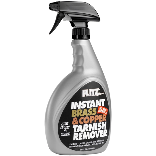 Flitz Brass & Copper Tarnish Remover Spray Bottle - 946ml