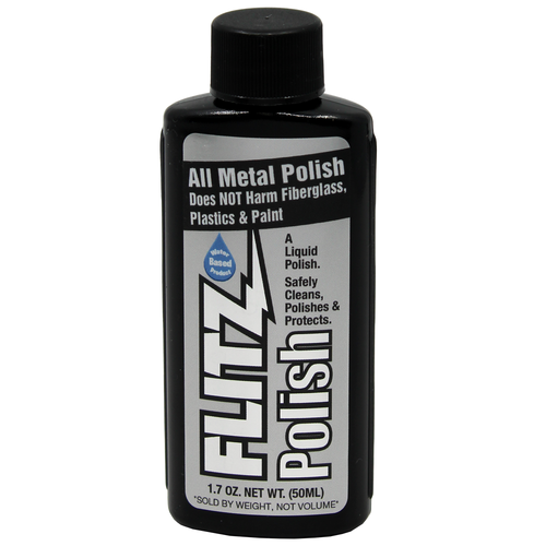 Flitz Liquid Polish for Metal, Fiberglass, Plastic & Paint - 50ml