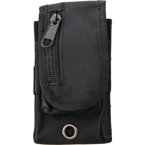 Black Nylon Dual Pocket Belt Sheath to Suit 4.5 Inch Knife/Tool