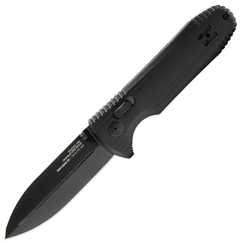 SOG Pentagon MK3 XR Black TiNi CTS XHP Folder Knife 12-61-01-57